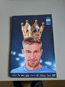 Manchester city match day programme