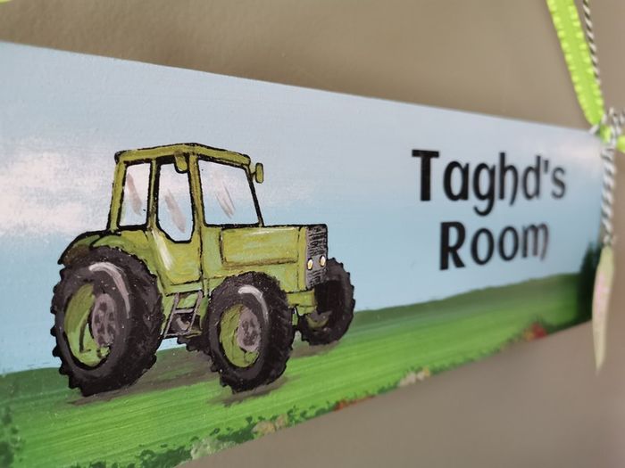 Handmade Personalised Bedroom Signs