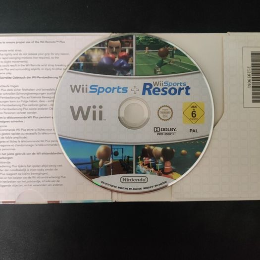 Wii Sports + Wii Sports Resort Nintendo Wii