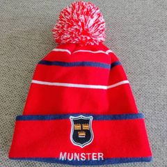 Munster Rugby adult size hat in excellent condition with no issues one size fits all FREE STANDARD POSTAGE INCLUDED