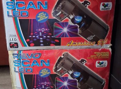 Revo Scan LED lazer lights x2