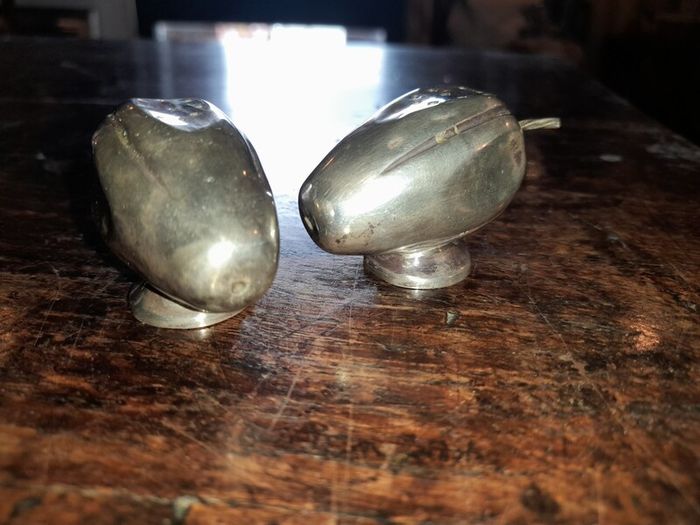 Silver Salt & Pepper Shakers