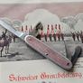 Vintage Wenger Red Alox Soldier Original Swiss Army Knife Issued 1965 Rare Collectable Image 7