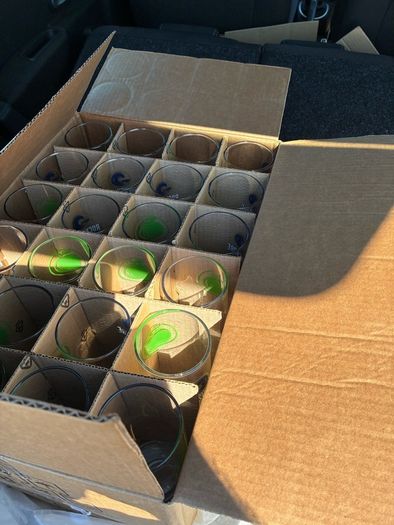 24 Rockshore Pint Glasses.