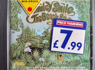 The Beach Boys - Smiley Smile / Wild Honey CD (1990) Psychedelic Rock, Experimental Pop EX+