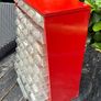 Vintage Plasco Metal Framed Storage Cabinet Image 5