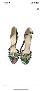 Kurt Geiger high heel multi colour sandal size 40