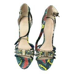 Kurt Geiger high heel multi colour sandal size 40
