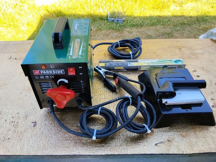 Parkside arc welder type PESG 120A1, 240v