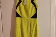 Lipsy Yellow Knee Length Dress
