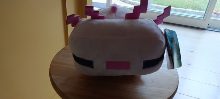 Minecraft axolotl plush new