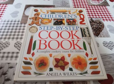 Vintage Children's Step by Step Cookbook Angela Wilkes