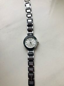 DKNY ladies silver watch