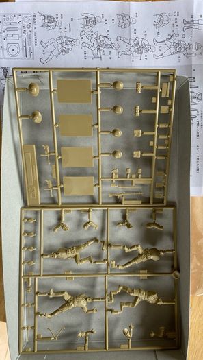 Model Tamiya Afrika Corp figures