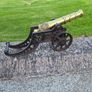 Brass table cannon Image 7