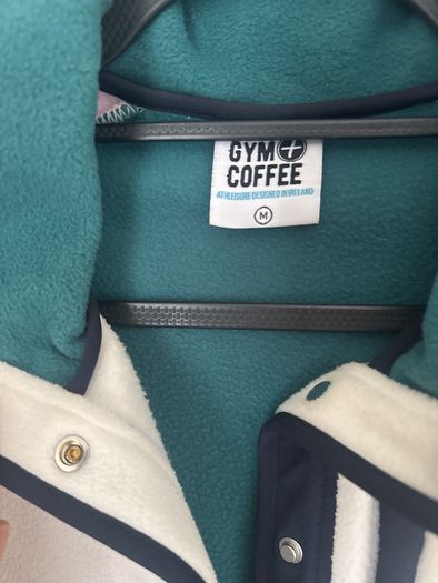 Women's Gym&Coffee quarter button top