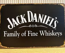 Jack Daniel's Tin Metal Sign