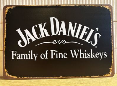 Jack Daniel's Tin Metal Sign