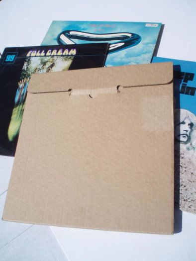 100 x BLAKE SLEEVES! 12 Inch LP Album & Single Vinyl Record Covers Crystal CLEAR plastic Outer sleeves - WITH FLAP SEAL