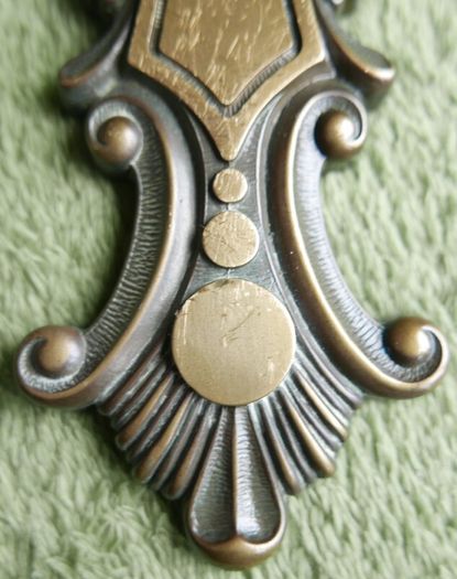 Vintage Ornate Solid Brass Door Knocker