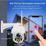 2MP Smart Wi-Fi Cctv Night Vision Calving Security Camera Wifi Indoor/Outdoor Hd Ptz Home Image 7