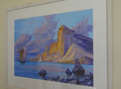 Beautiful Sea Scape painting