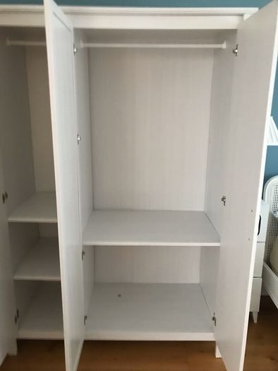 Solid white Wardrobe