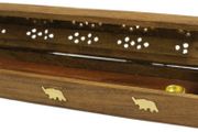 Wooden incense box