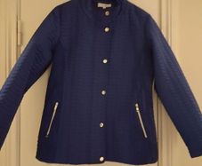 Ladies new blue jacket with tags attached, Brand volleyball vous.