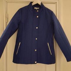 Ladies new blue jacket with tags attached, Brand volleyball vous.