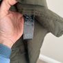 Khaki cotton spring/summer midi dress - size 10 Image 5