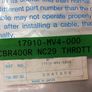 Honda CBR400 R NC29 Throttle Cable Image 2
