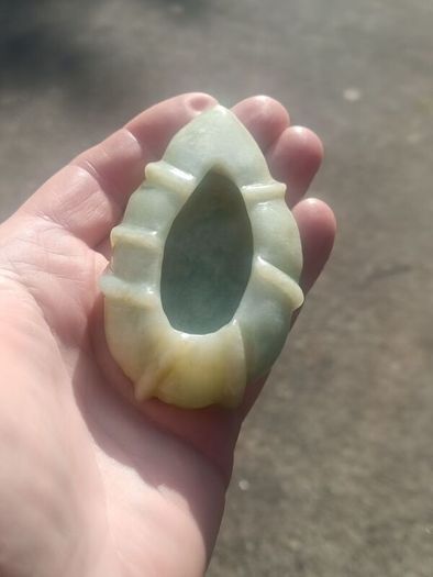Qing Dynasty Jade Brush Washer
