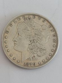 1879 morgan silver dollar