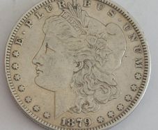 1879 morgan silver dollar