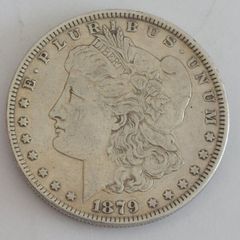 1879 morgan silver dollar