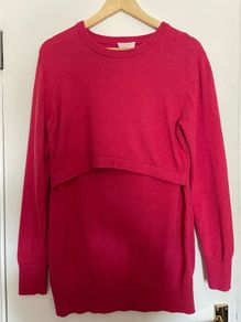 Seraphine maternity and nursing jumper