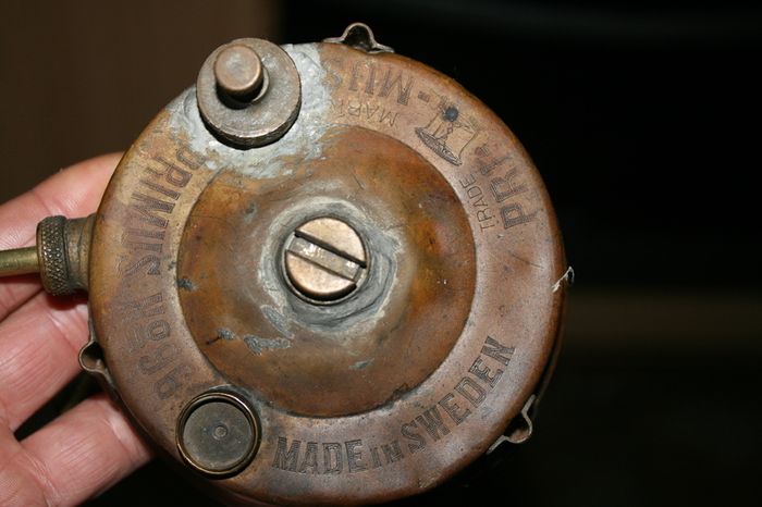 Vintage  brand portable Camping brass stove