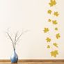Leaves wall sticker, Cat decals, Home Decor, Wall Decals, Gift Ideas, Halloween Decor, Halloween Decoration, Autumn Decor, Happy Fall Image 4