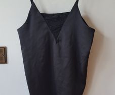 Black cami (River Island)