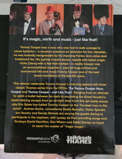 Tommy Cooper dvd boxset