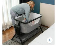 Baby bedside crib electric