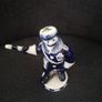 Gzhel Porcelain Russian Militiaman Figurine Image 4