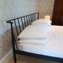 King size bed frame with Eve mattress Image 2