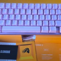 Glorious GMMK2 RGB Compact Mechanical Gaming Keyboard - Pink