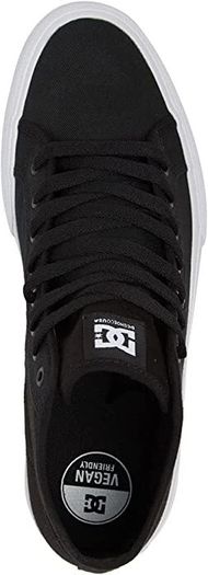 DC Shoes Women's Manual Hi Txse Sneaker, Black, 3,5 UK, 36 EU