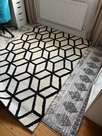 100% wool rug