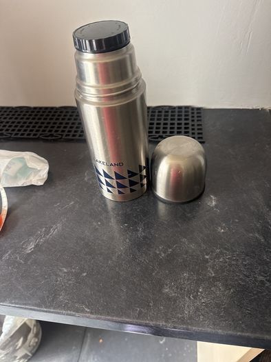 Food. Flask  Thermos