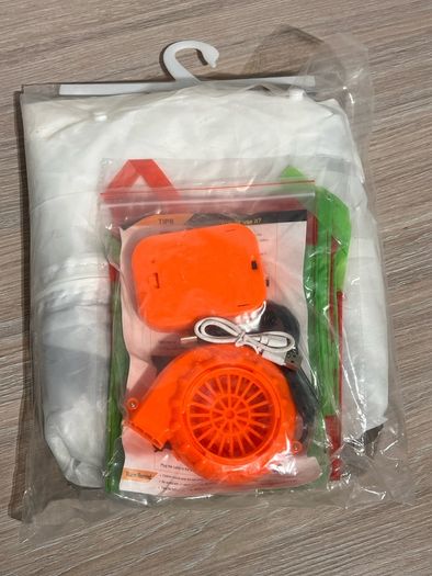 Inflatable Snowman's Costume Brand New