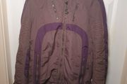 mens DIESEL bomber style jacket purple Size Large